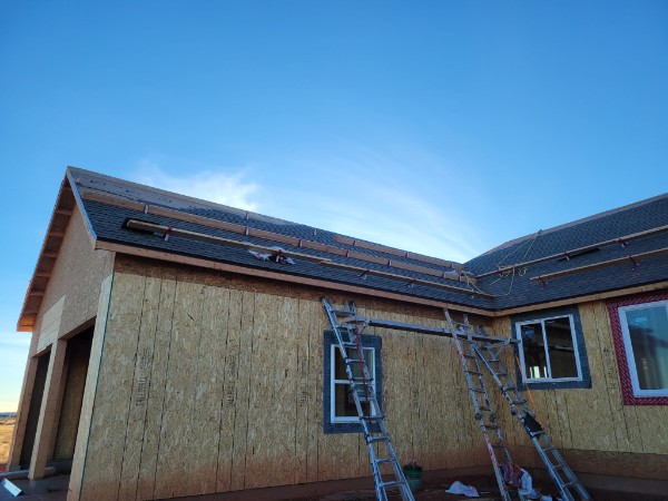 Roof framing and exposed timber structure